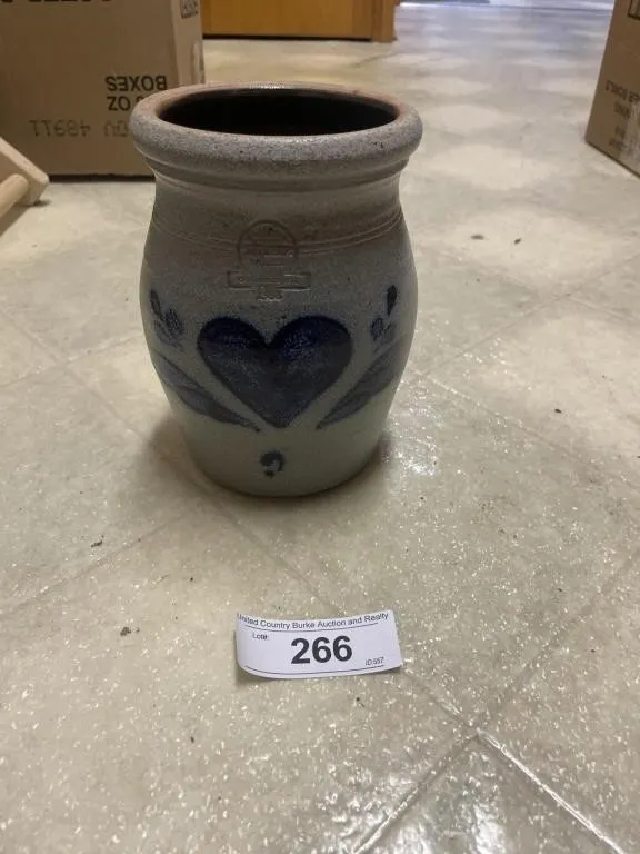 Rowe stoneware jar