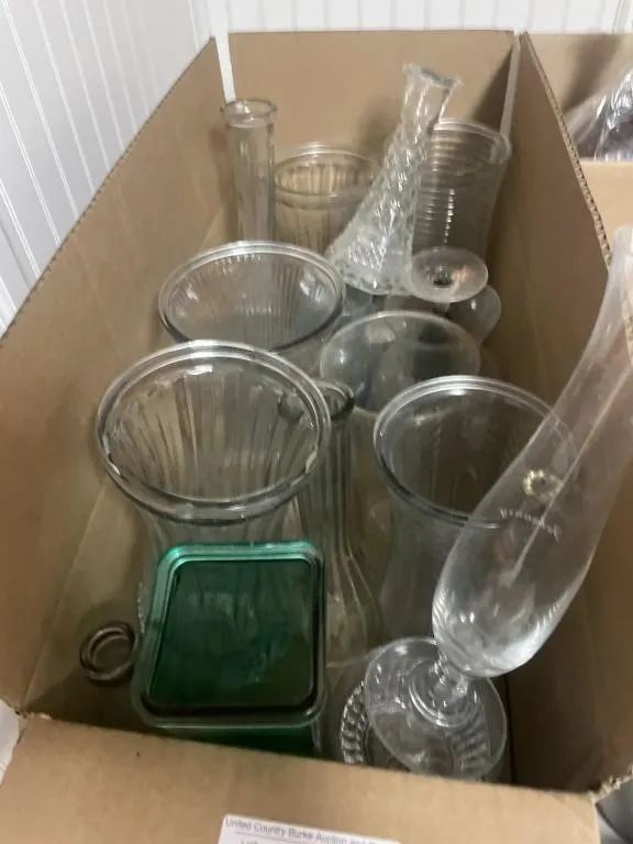 Glass vases