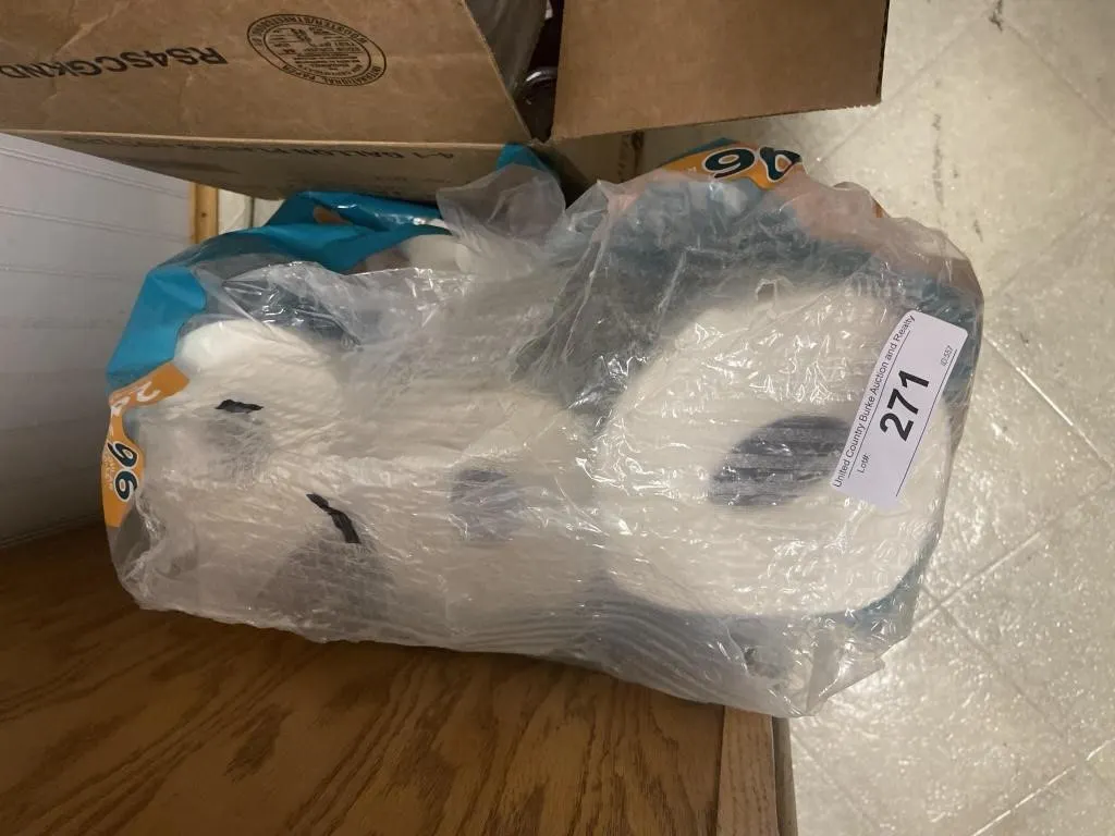 Eight rolls of toilet paper