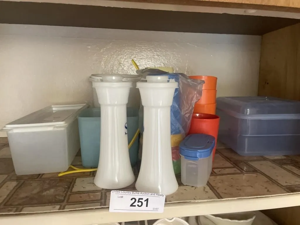 Tupperware - bring boxes