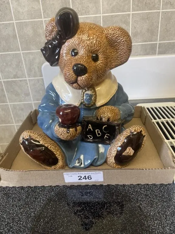 Bear cookie jar