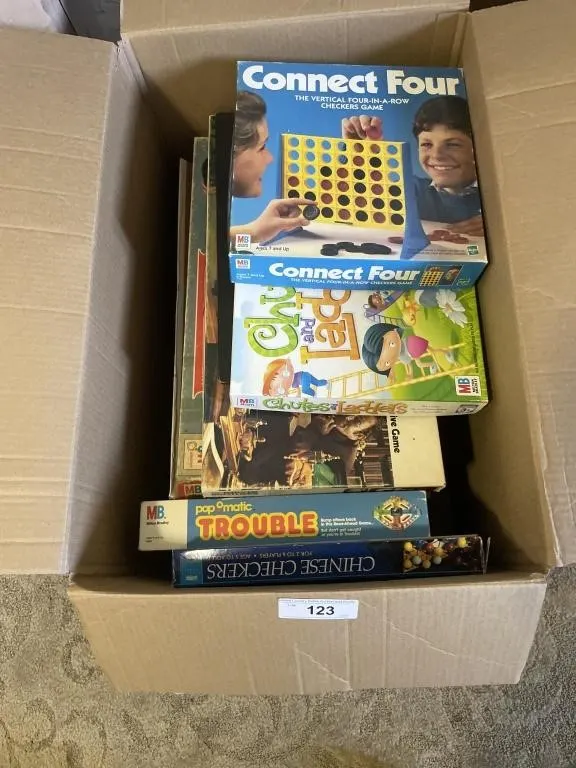 Assorted board games