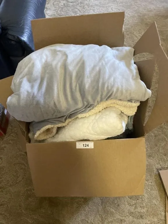 Bedding, rug towels, Hankies