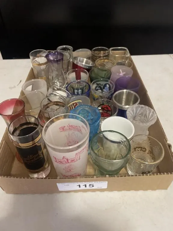 Shot glasses