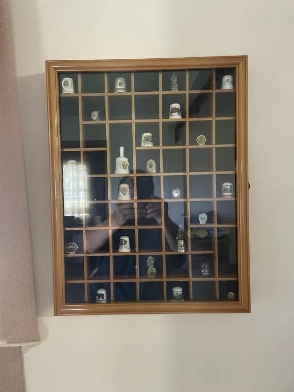 Shadow Box With Thimbles
