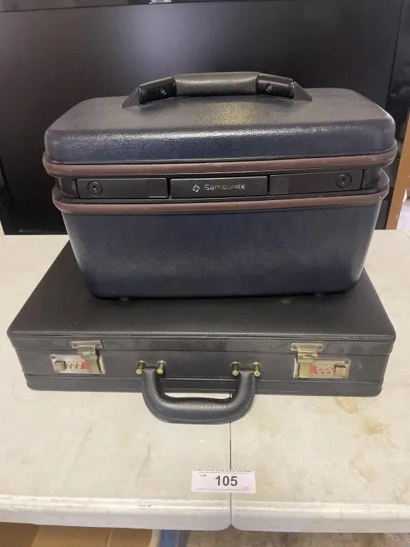 Briefcase, cosmetic suitcase