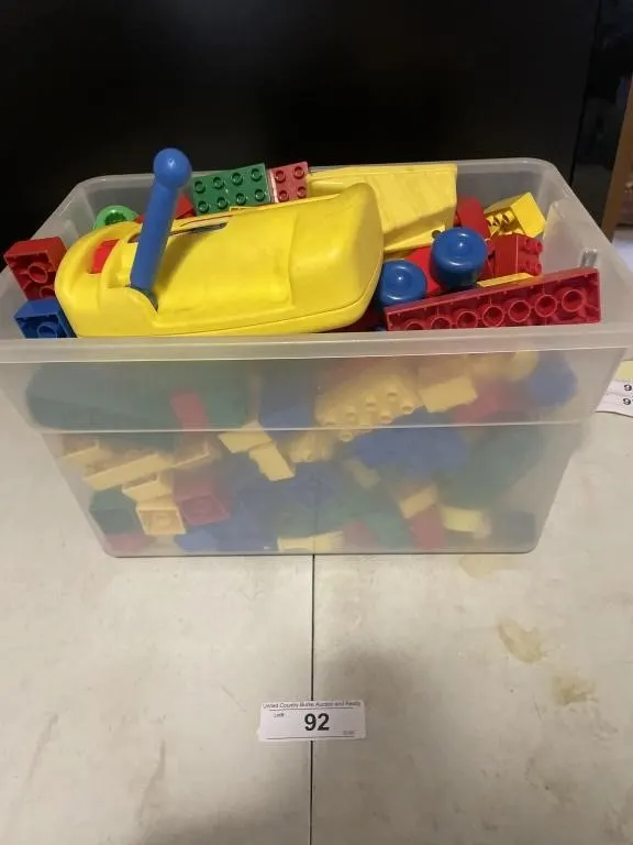 Little tykes items and duplo blocks