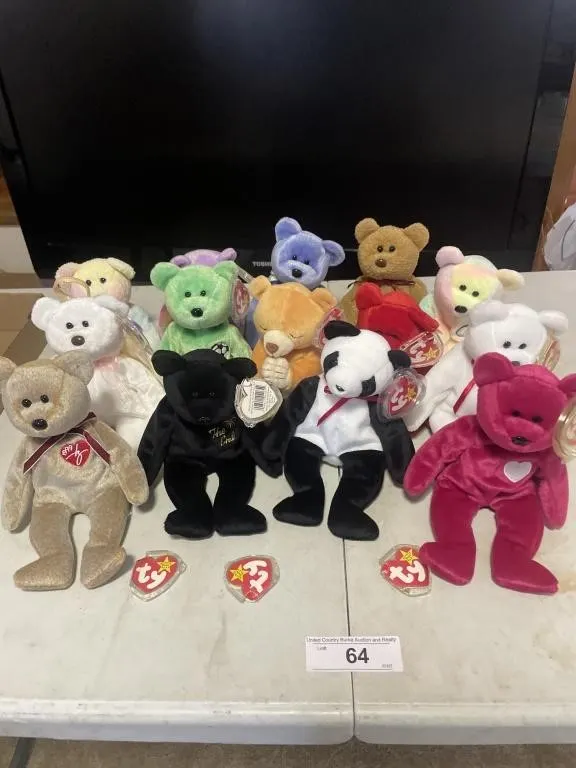 Bear beanie babies