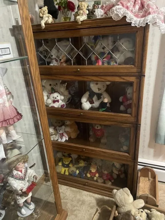 Four shelf bookcase - contents not included