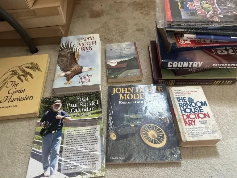 Books: Jasper County country music, John Deere,