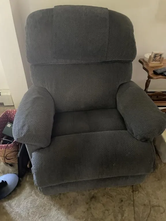 Recliner. Blue