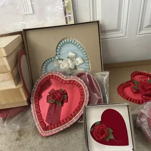 Valentines candy heart boxes