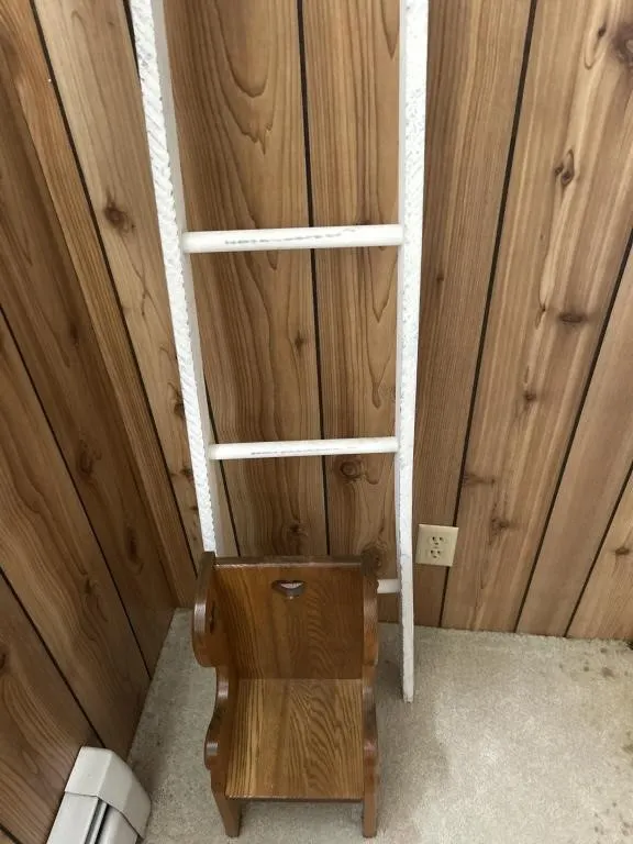 Decorative ladder doll chair