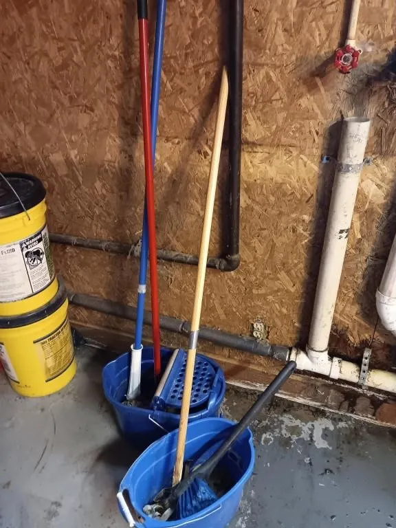 Mop buckets & mops