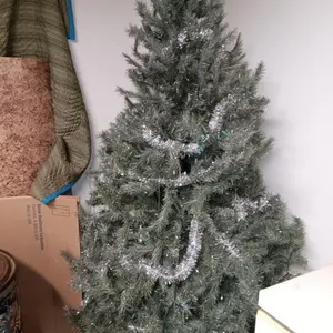 Christmas Tree With Lights.  Approx 6 Foot Tall.