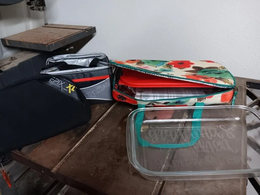 Pioneer woman casserole dish + carrying case +