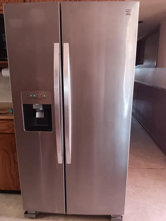 Kenmore double door refrigerator, two extra