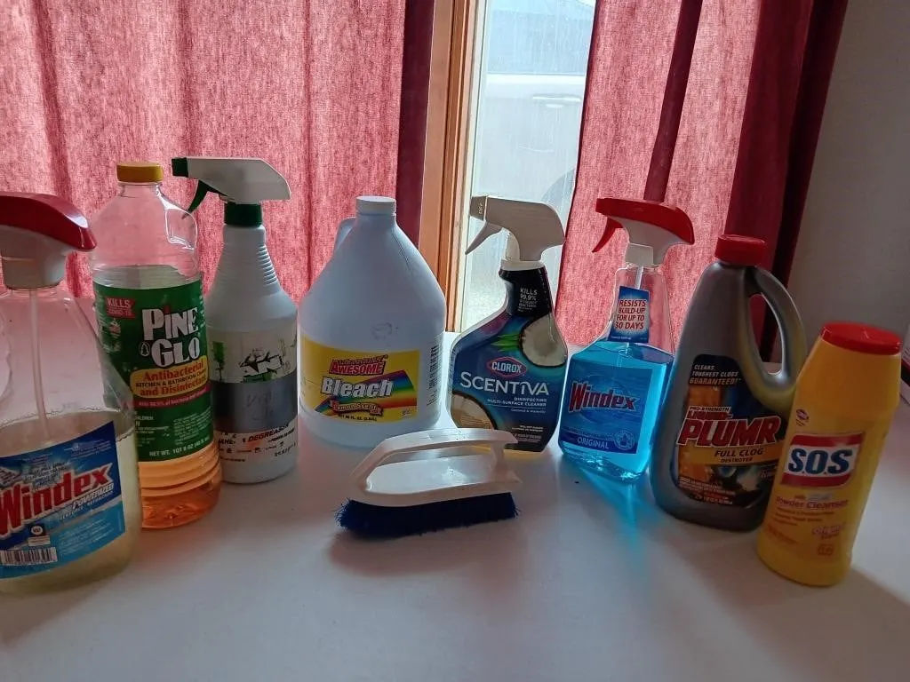 Cleaning Supplies. Shipping NOT available.