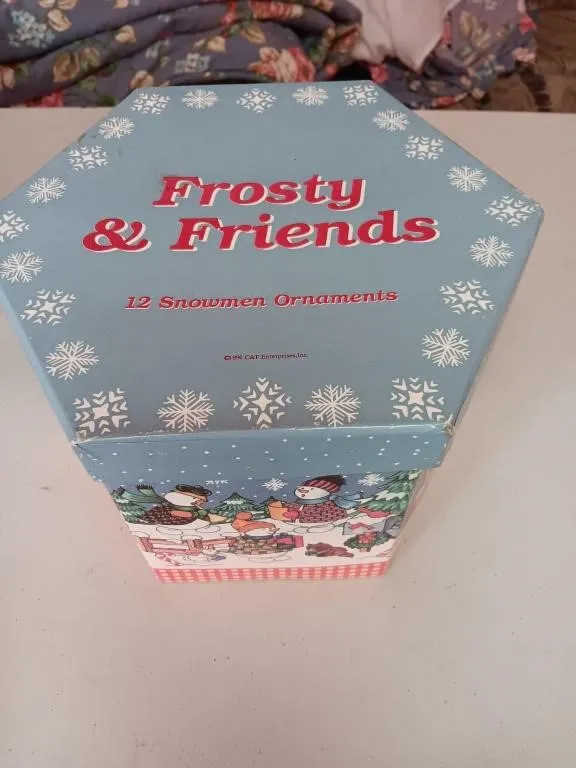 Vintage Frosty & Friends set of 12 snowman