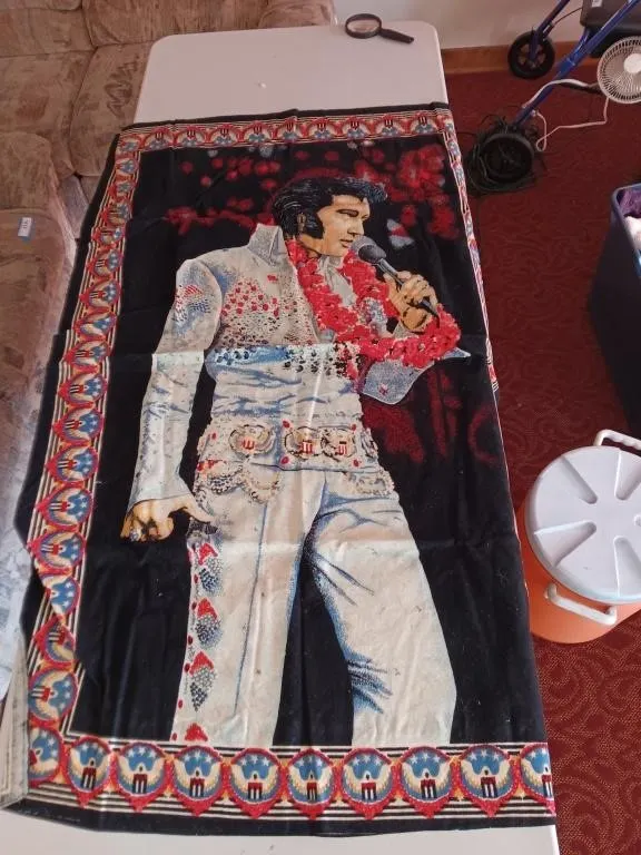 Vintage Elvis Presley "Aloha from Hawaii" cotton