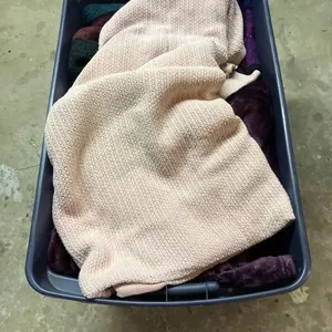 Assortment of blankets
