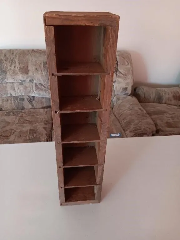 Wooden Shelving. 6"x4"x24.5"