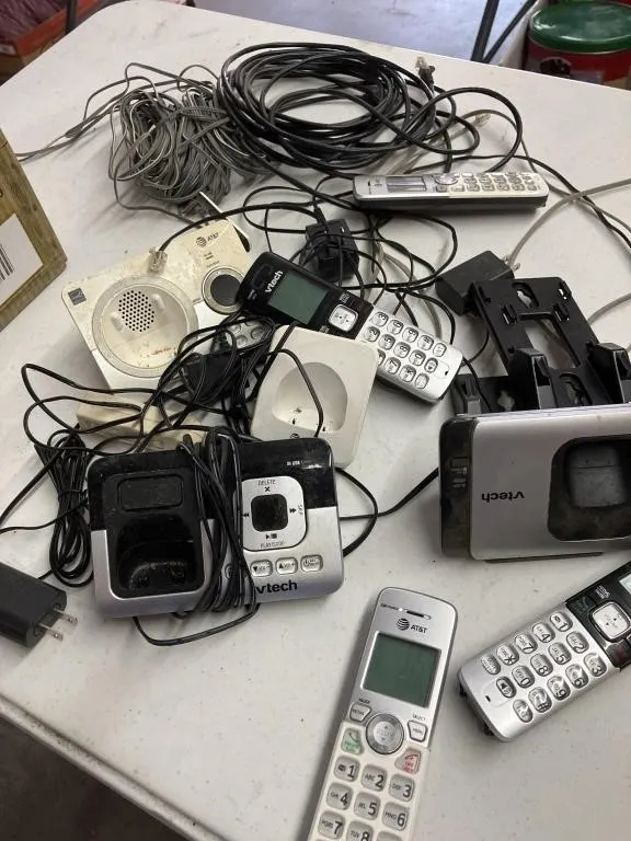 Assortment of cordless phones