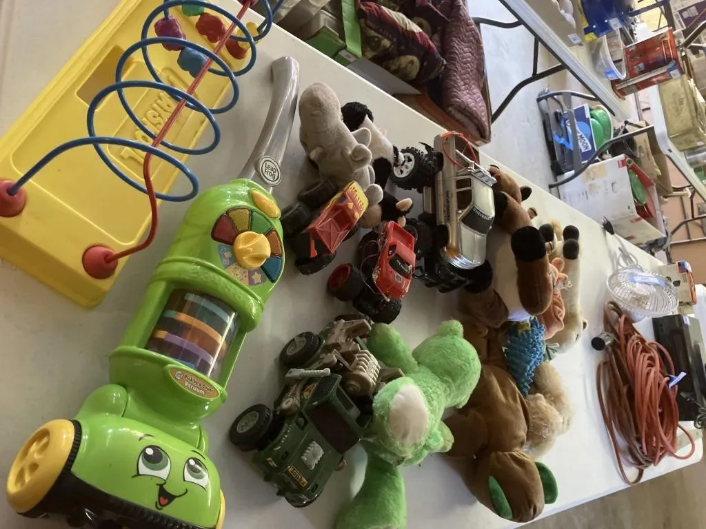 Assortment of toys