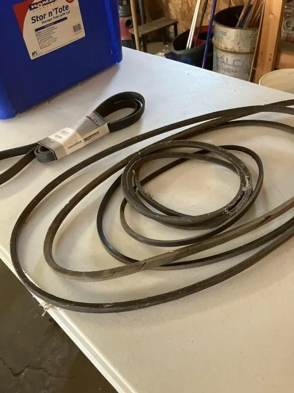 Assortment of belts