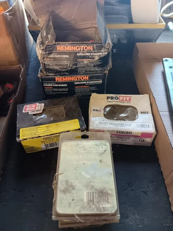 Various fasteners.