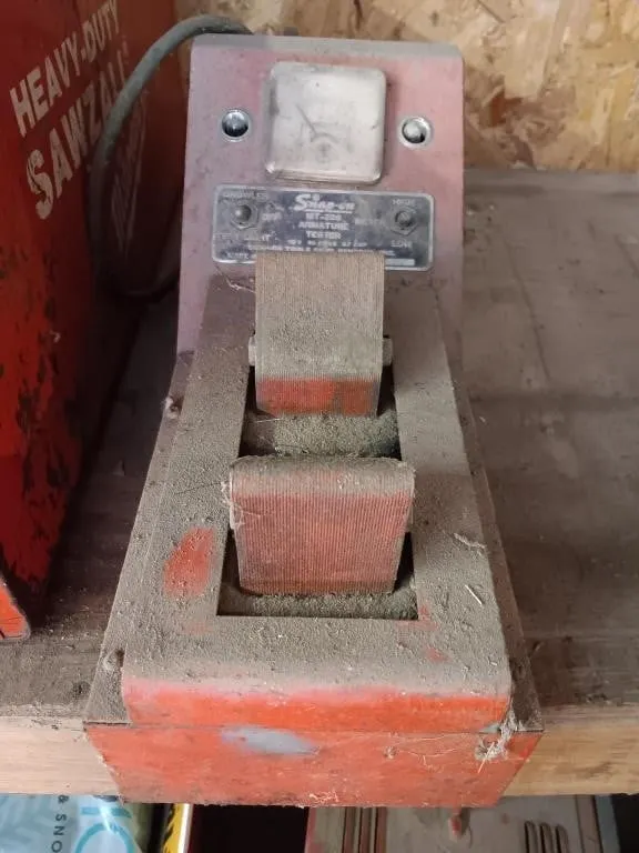 Snap-on MT-326 Armature Tester. Untested. Serial