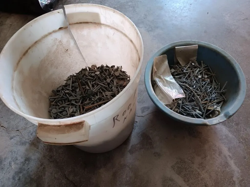 Assortment of nails.