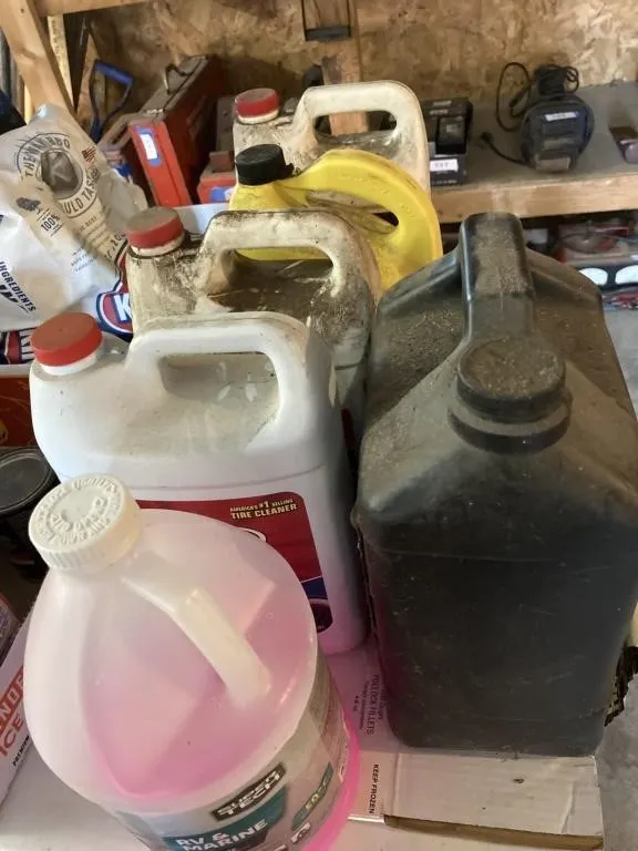 Antifreeze, tire cleaner, transmission fluid