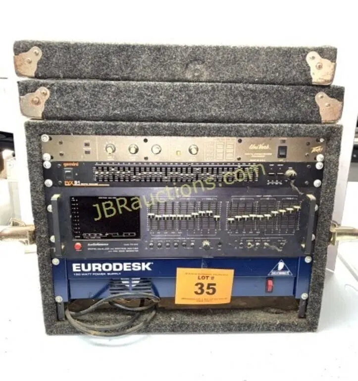 BOX - EURODESK POWER, GEMINI, UNIVERB, AUDIOSOURCE