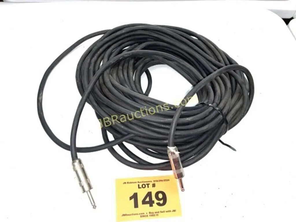 LONG 1/4" JACK AUDIO CORD