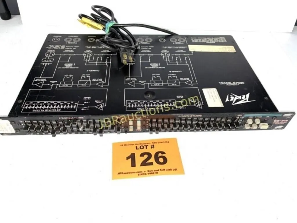 PEAVEY EQ-215 STEREO GRAPHIC EQUALIZER