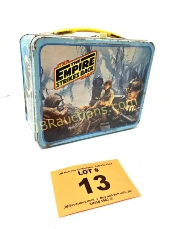 ORIGINAL EMPIRE STRIKES BACK LUNCH BOX -NO THERMOS
