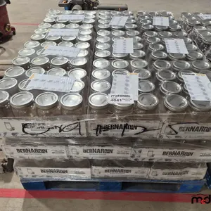 Pallet of Bernardin 1 L Smooth Mason Jars (Approx 360 Jars)
 UNRESERVED