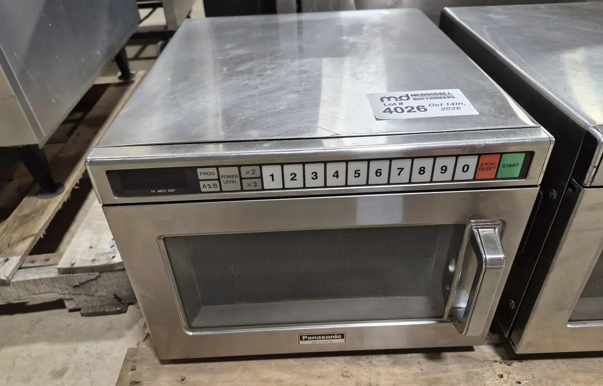 Panasonic NE-1757CR Commercial Microwave
UNRESERVED