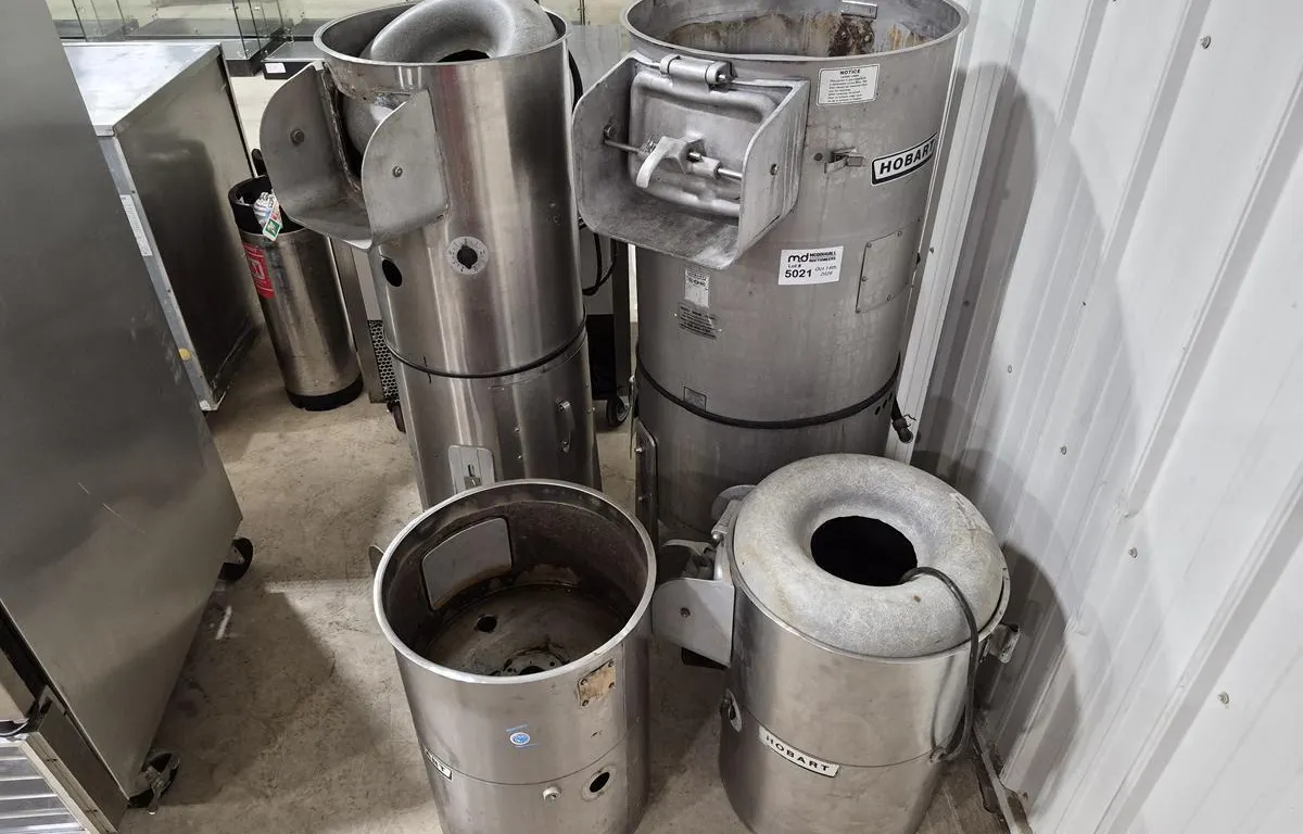 Hobart Commercial Potato Peelers
UNRESERVED