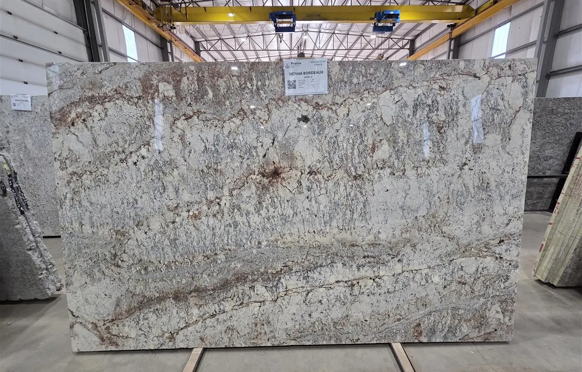 (1) Sienna Bordeaux Polished Granite Slab
UNRESERVED