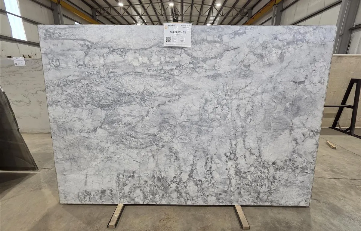 (1) Super White Quartzite Slab
UNRESERVED