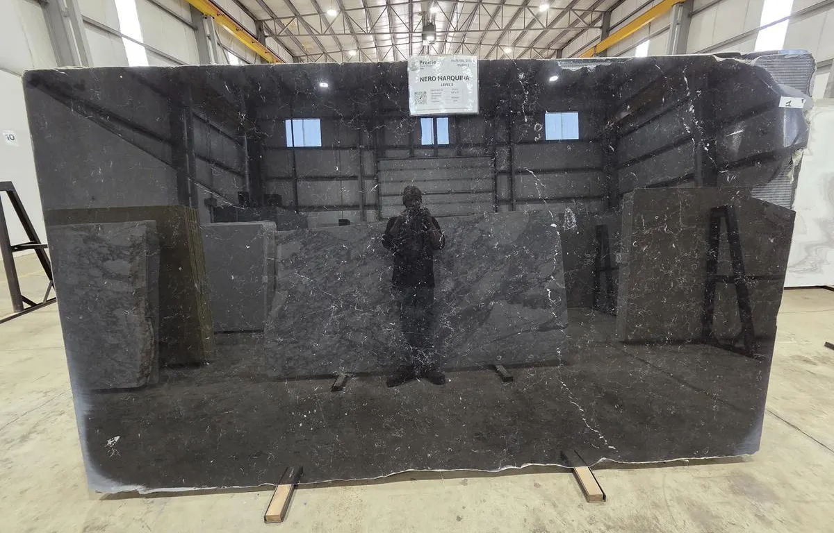 (1) Nero Marquina Polished Marble Slab
UNRESERVED