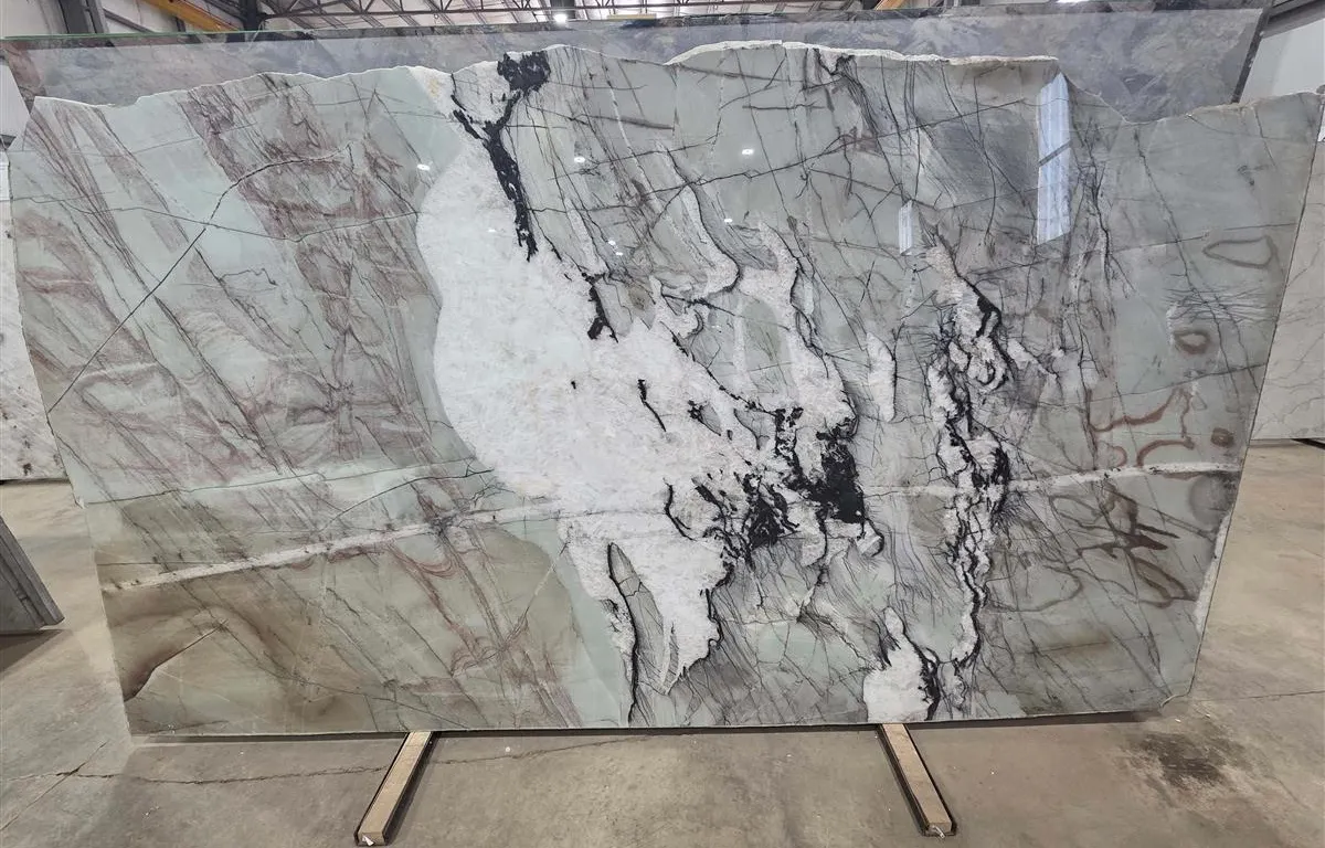 (1) Aquamare Polished Quartzite Slab
UNRESERVED