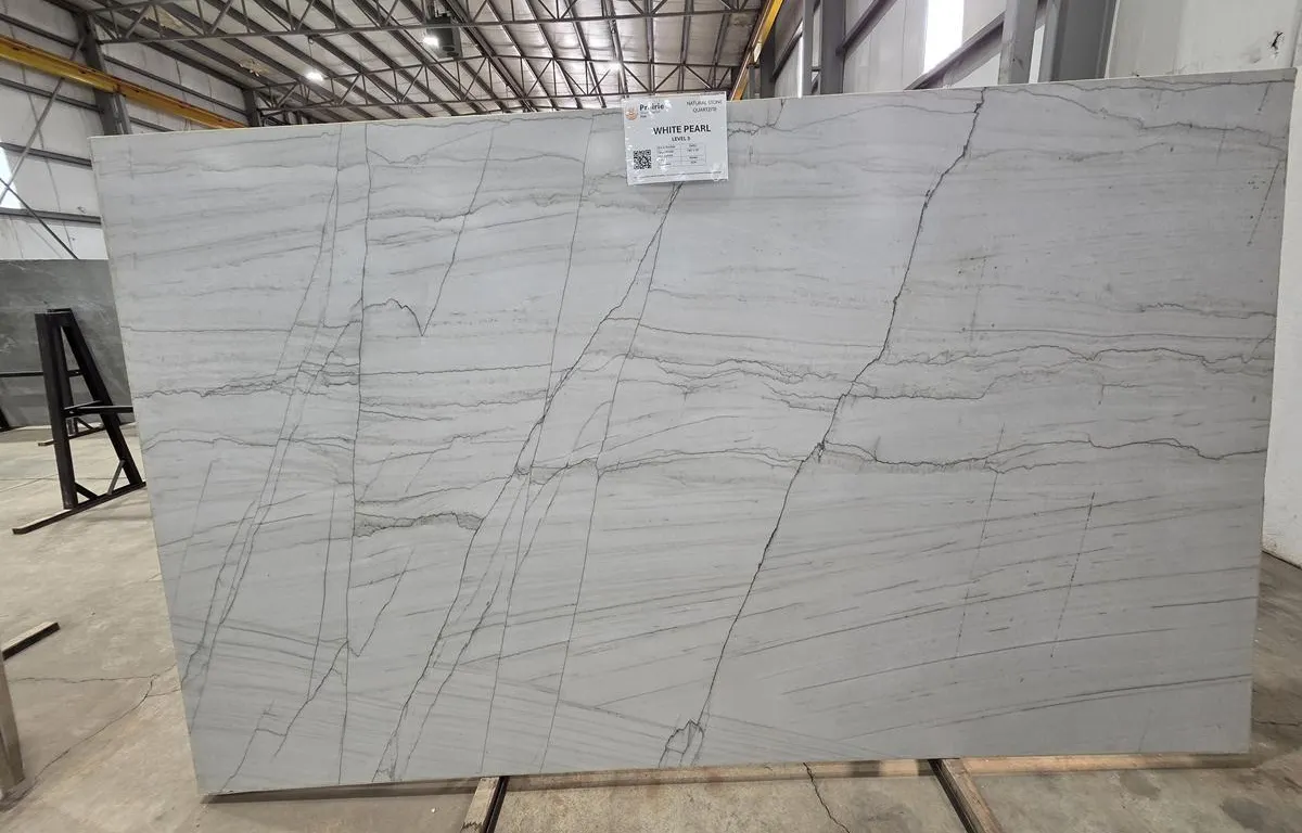 (1) White Pearl Natural Quartzite Slab
UNRESERVED