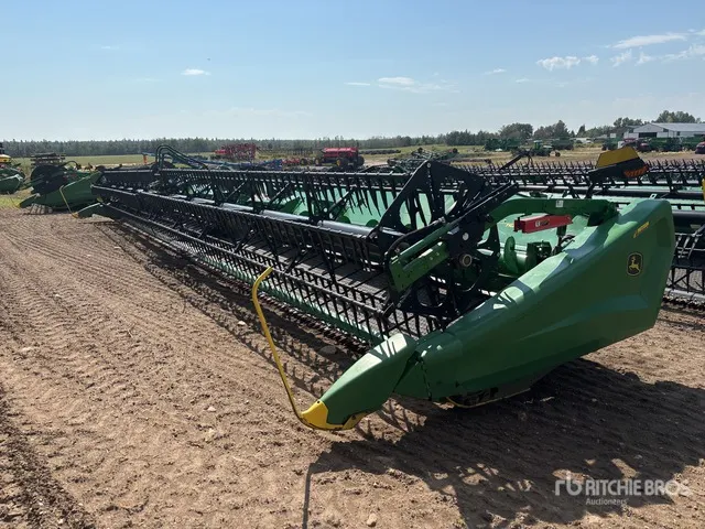2021 John Deere HD50R 50 ft Hinged Draper Combine Header
