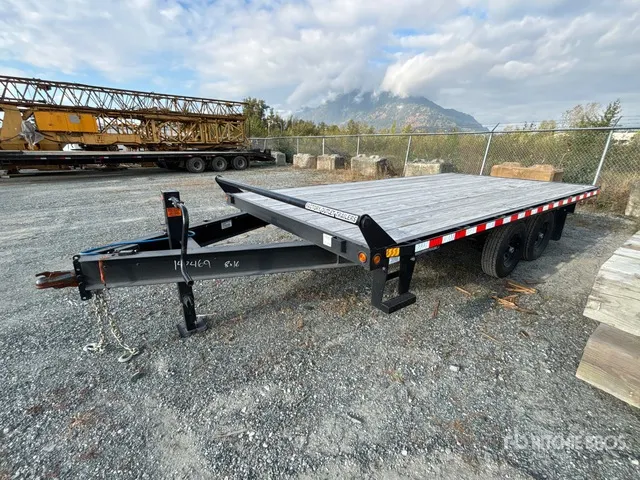 2024 Canada Trailers 16 ft T/A Equipment Trailer
