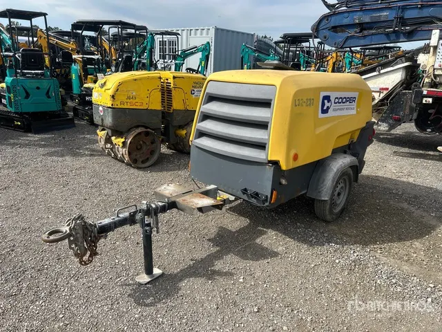 2018 Atlas Copco XAS88 Mobile Air Compressor