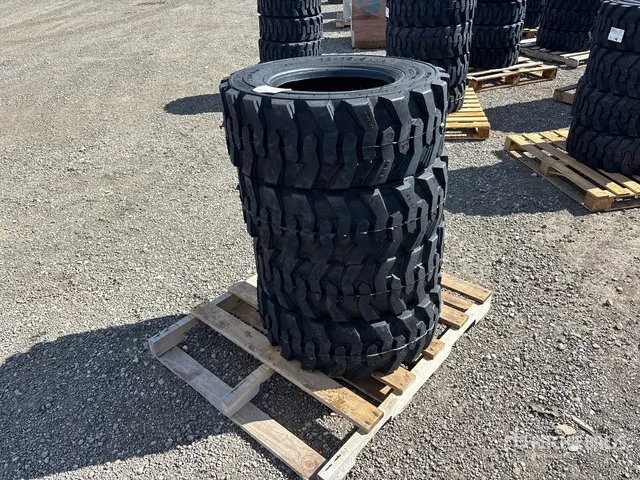 Quantity of (4) Tai Hao 12-16.5 Heavy Duty Tires (Unused)