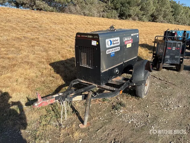 2022 Lincoln Electric Vantage 322 400 A Mobile Engine Driven Welder (Inoperable)